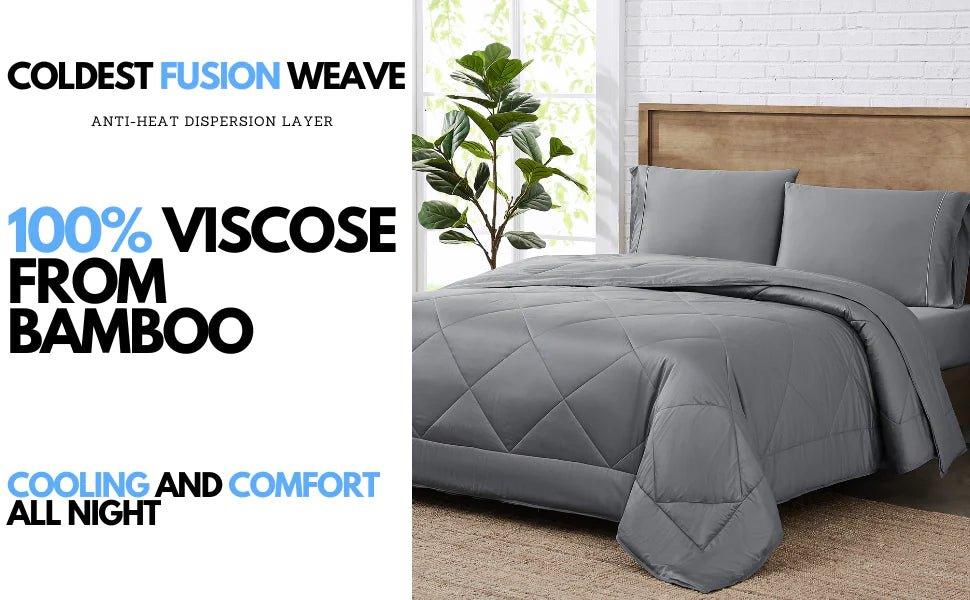 Do You Want to Sleep Longer? Check out our New BAMBOO COLDEST COMFORTER SET! - Coldest