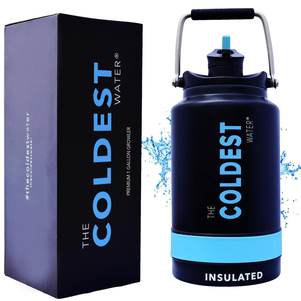 Durable 1 Gallon Water Bottle for Drinking liquids in Winters - Coldest