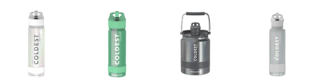 The Glitter Collection: Insulated Water Bottles That Will Keep You Cool and Stylish - Coldest