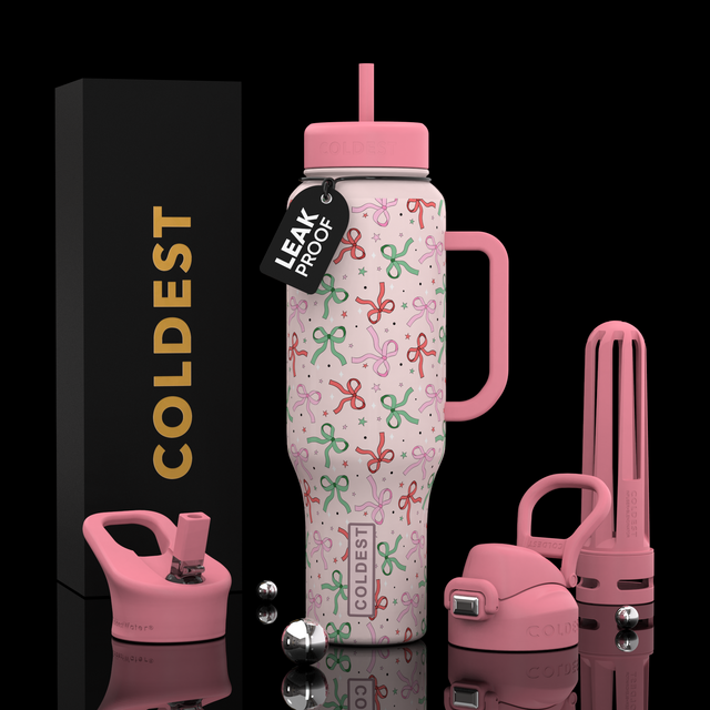 COLDEST 46oz Limitless Ultra v8 — Pink Bows Ultra