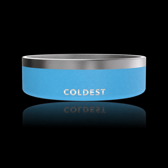 COLDEST Dog Bowl — Blue