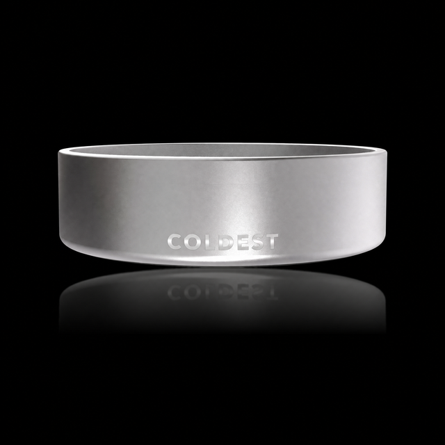 COLDEST Dog Bowl — Polished Steel