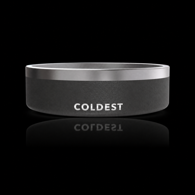 COLDEST Dog Bowl — Stealth Black