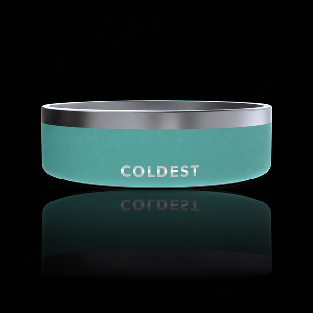 COLDEST Dog Bowl — Terraform Green
