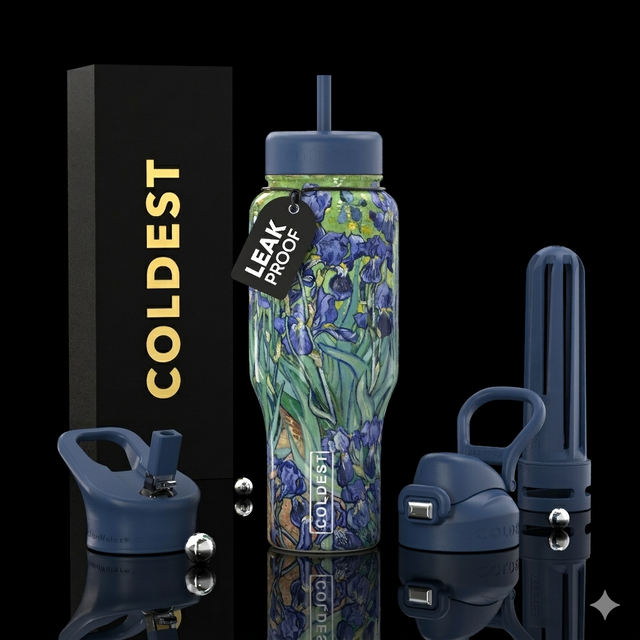 Coldest 36oz Universal — Irises v2