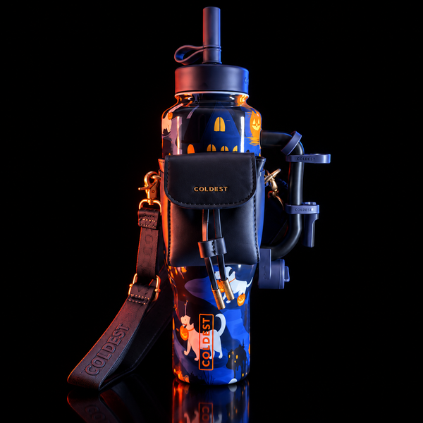 Coldest Mini Backpack & Squeeze Holder in Moonfall Swim