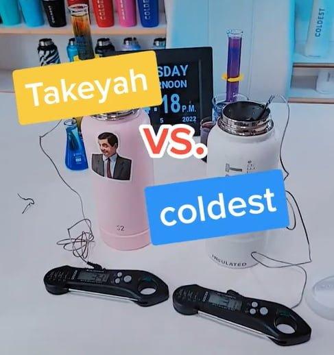 Takeya vs Coldest - 24 and 48 hours Test - Coldest
