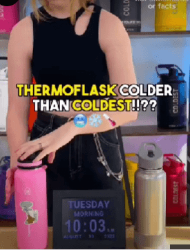 Thermoflask Vs Coldest: Lets do 24 Hour test - Coldest