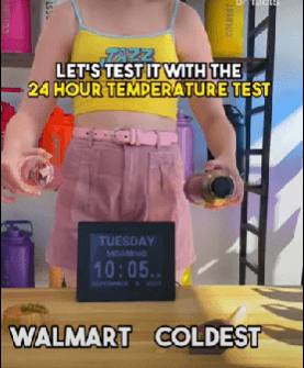 Walmart Water Bottle 22oz vs Coldest Water Bottle 21oz: Which brand is better? - Coldest