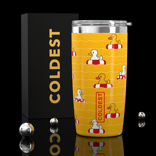 Coldest 20oz Tumbler in Baby Duckies