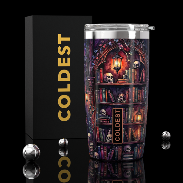 Coldest 20oz Tumbler in Dying To Read