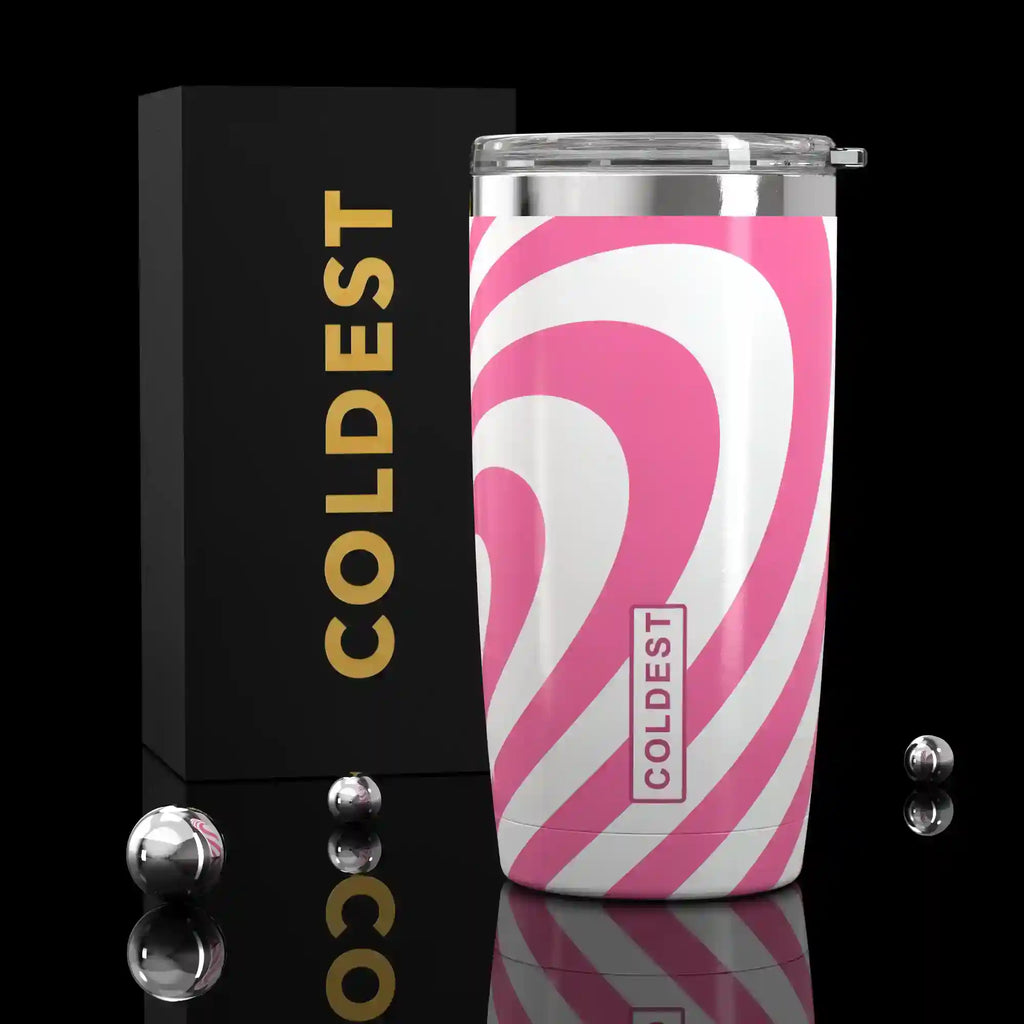 20oz Insulated Tumbler | Stainless Steel | Coldest