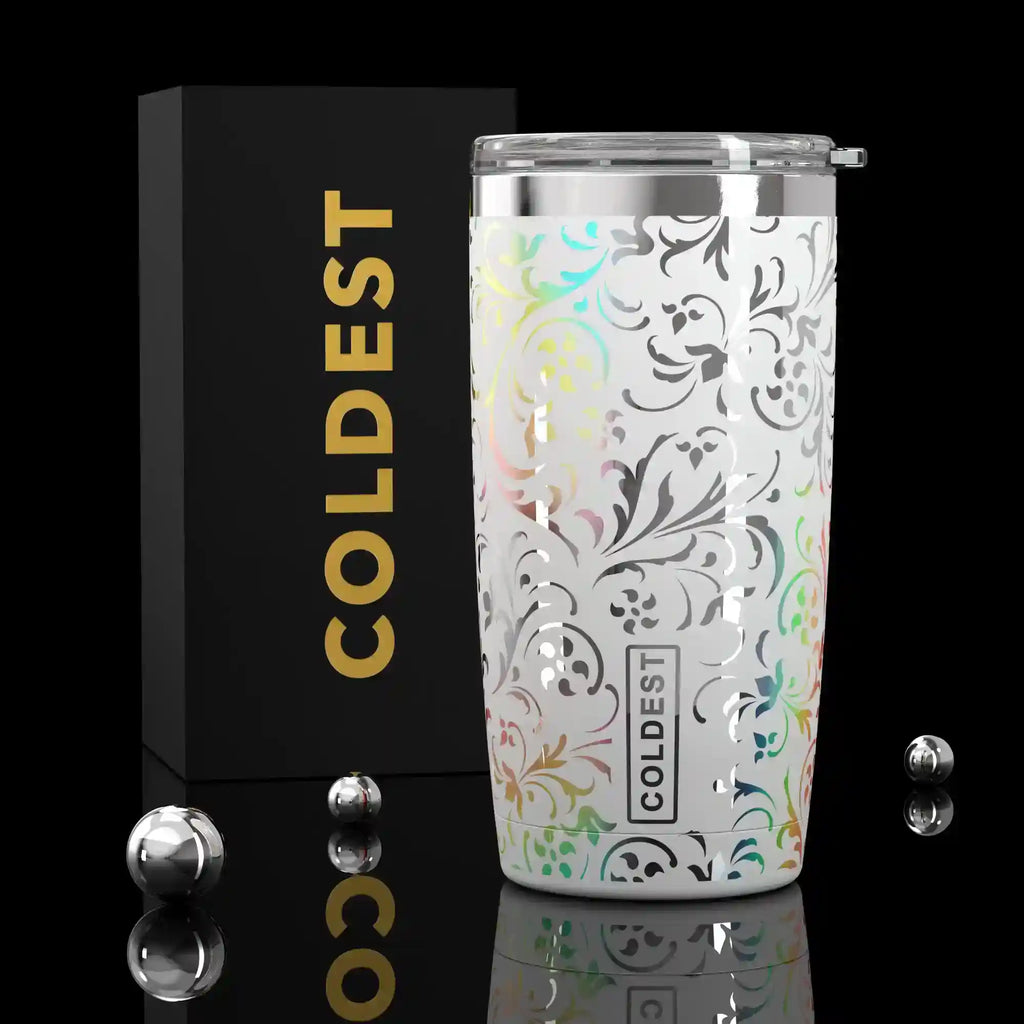 20oz Insulated Tumbler | Stainless Steel | Coldest