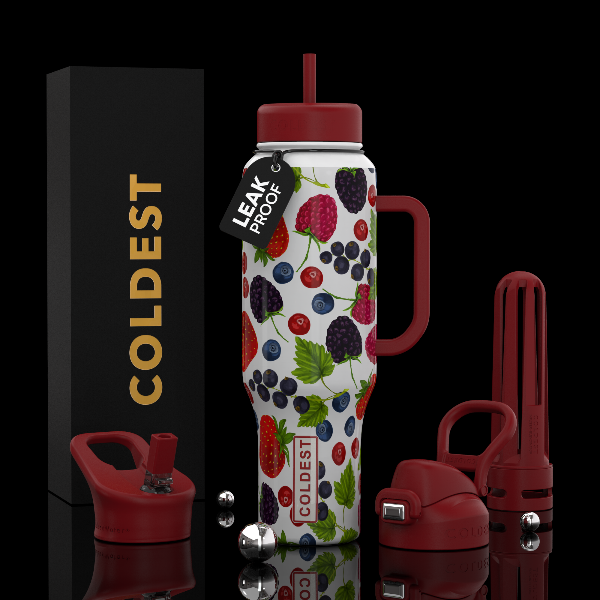 Coldest 46oz Limitless Bottle — 100+ Hours Cold