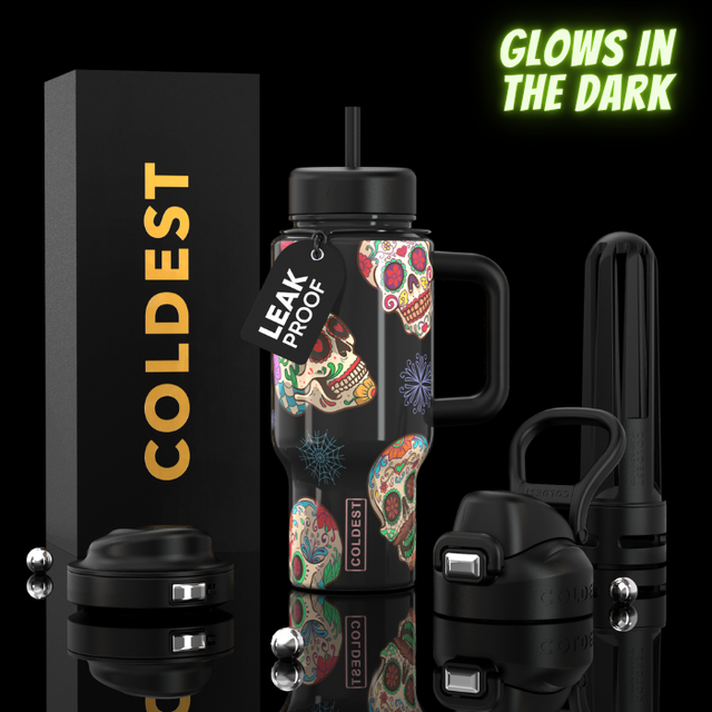 COLDEST 24oz Limitless Ultra v8 — Glowie Sugar Skulls