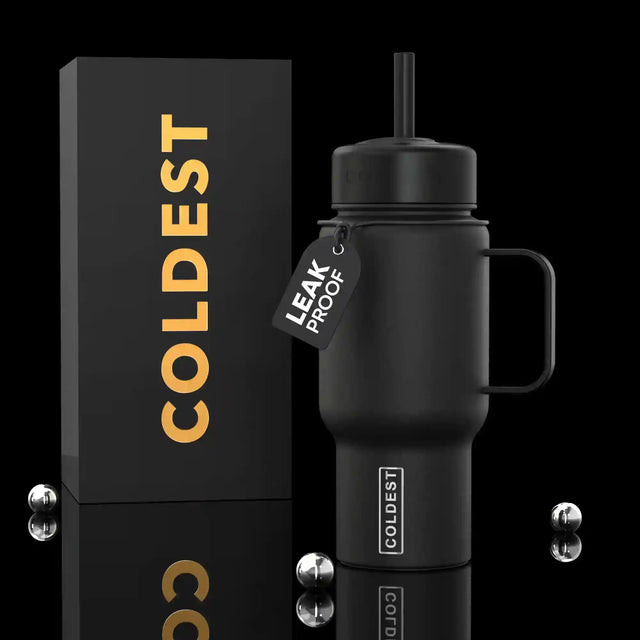 COLDEST 6.7oz Bottle — Stealth Black Ultra