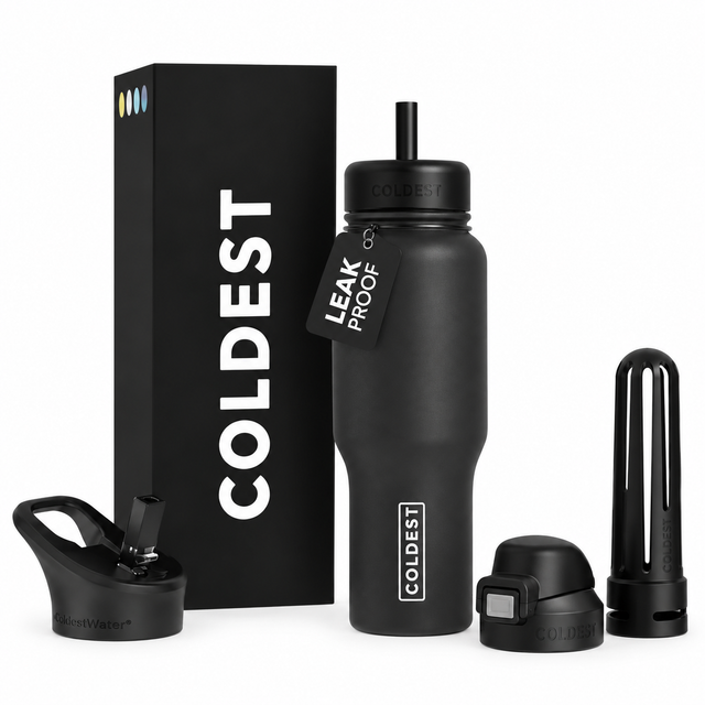 Coldest 36oz Universal — Stealth Black V8