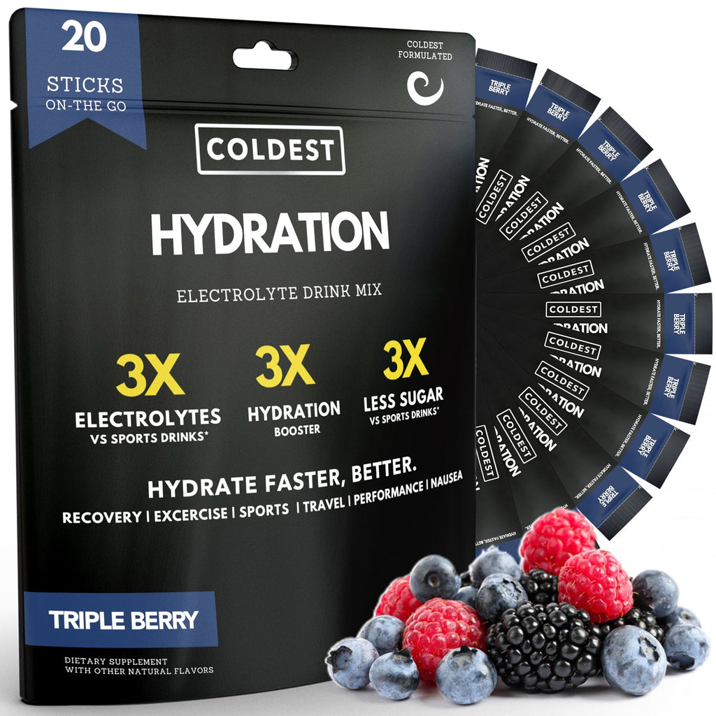 Coldest Hydration Flavors - Coldest