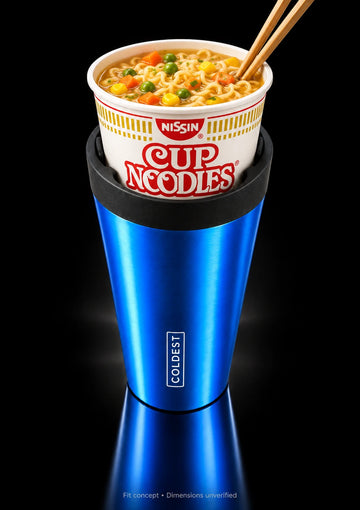 Cup noodles in the COLDEST Drive Thru