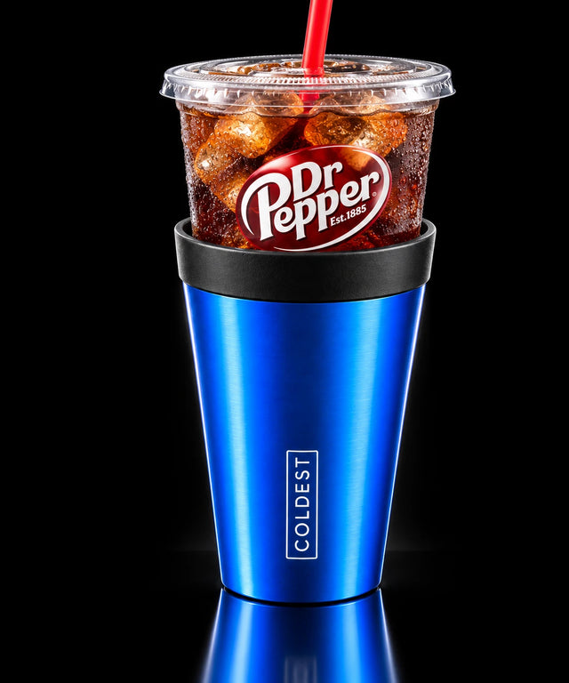 Dr Pepper fountain cup in the COLDEST Drive Thru tumbler