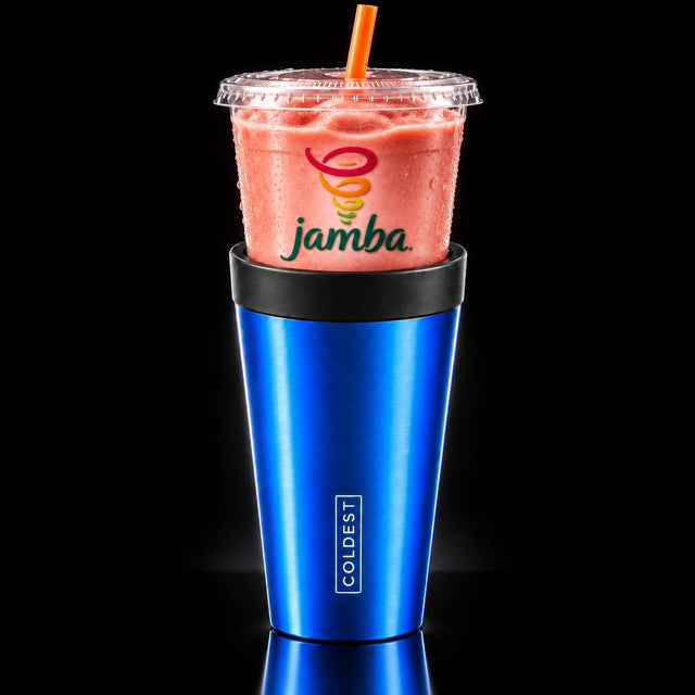 Jamba smoothie cup in the COLDEST Drive Thru tumbler