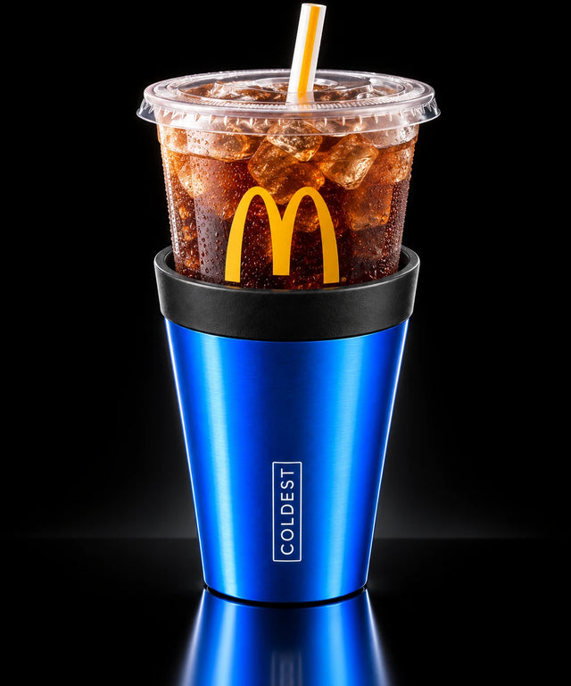 McDonald's fountain soda cup in the COLDEST Drive Thru tumbler