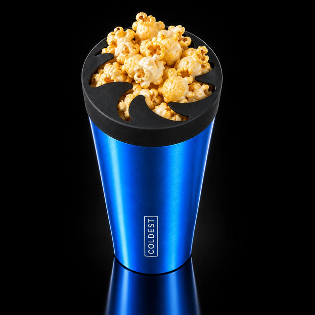 Popcorn in the COLDEST Drive Thru tumbler