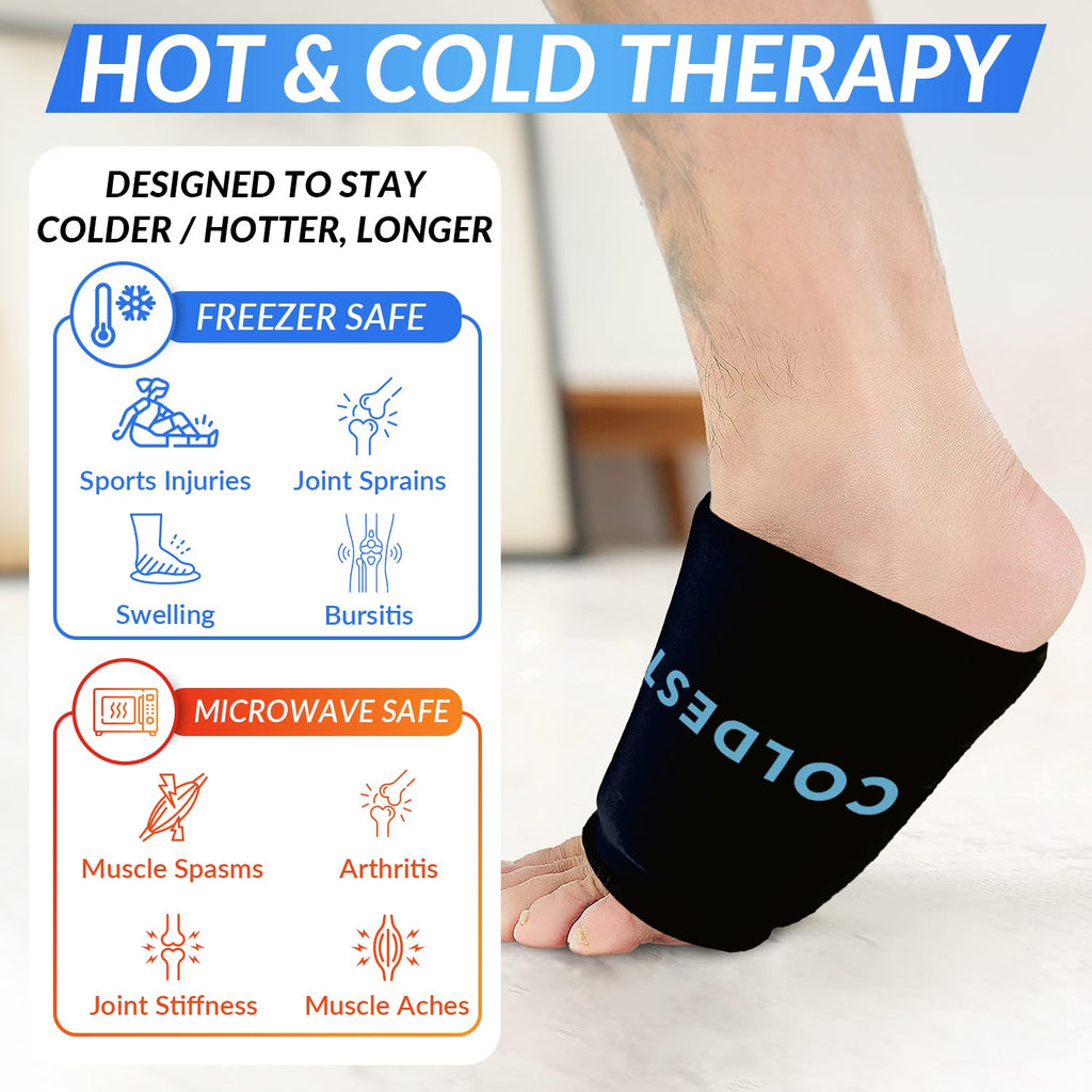 Foot Arch 360° Ice Pack Sleeve - Coldest