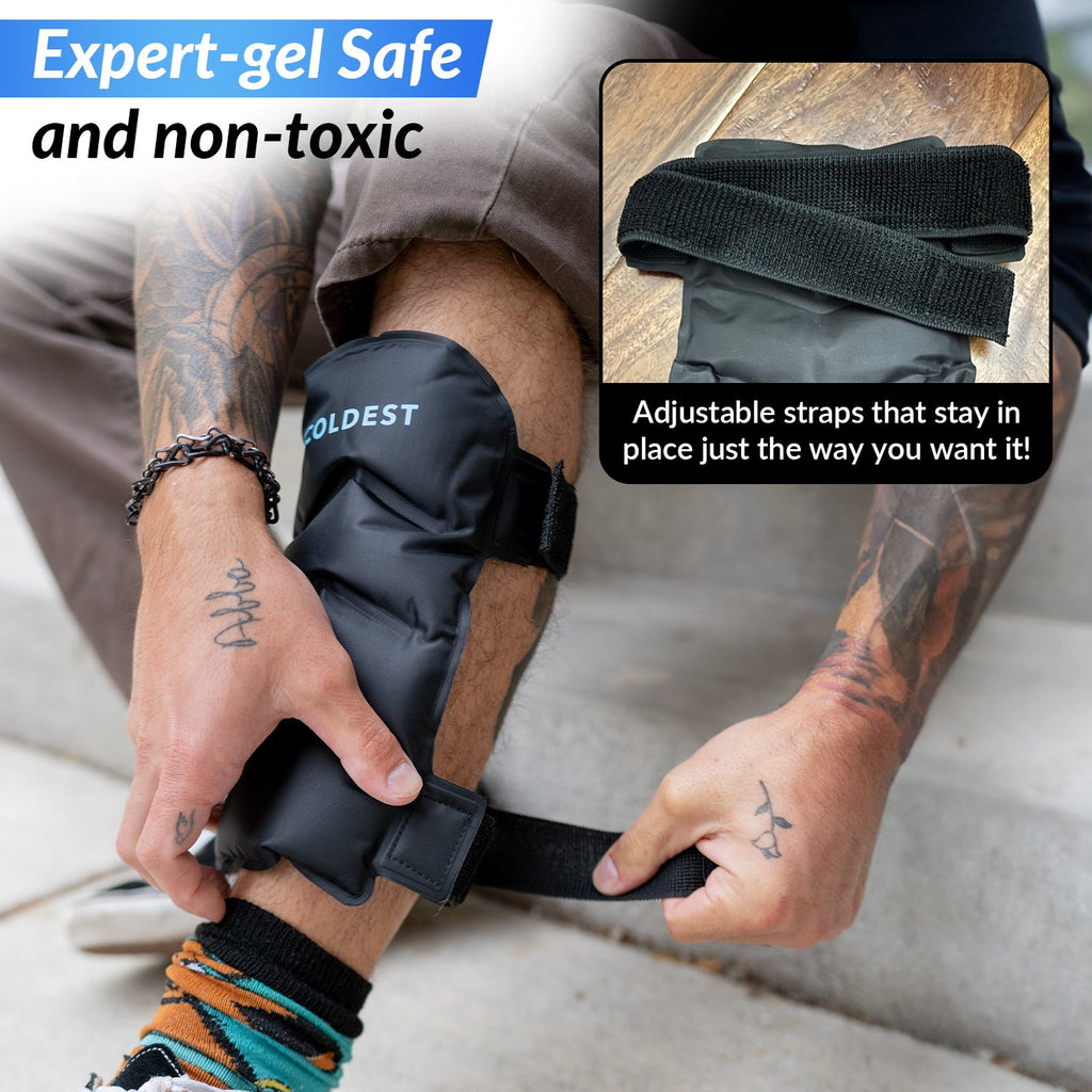 Shin 360° Ice Pack Sleeves - Coldest