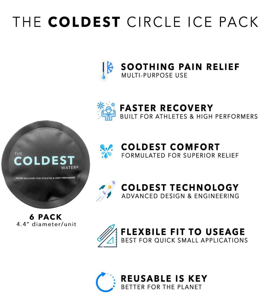 Circle Ice Packs - Coldest