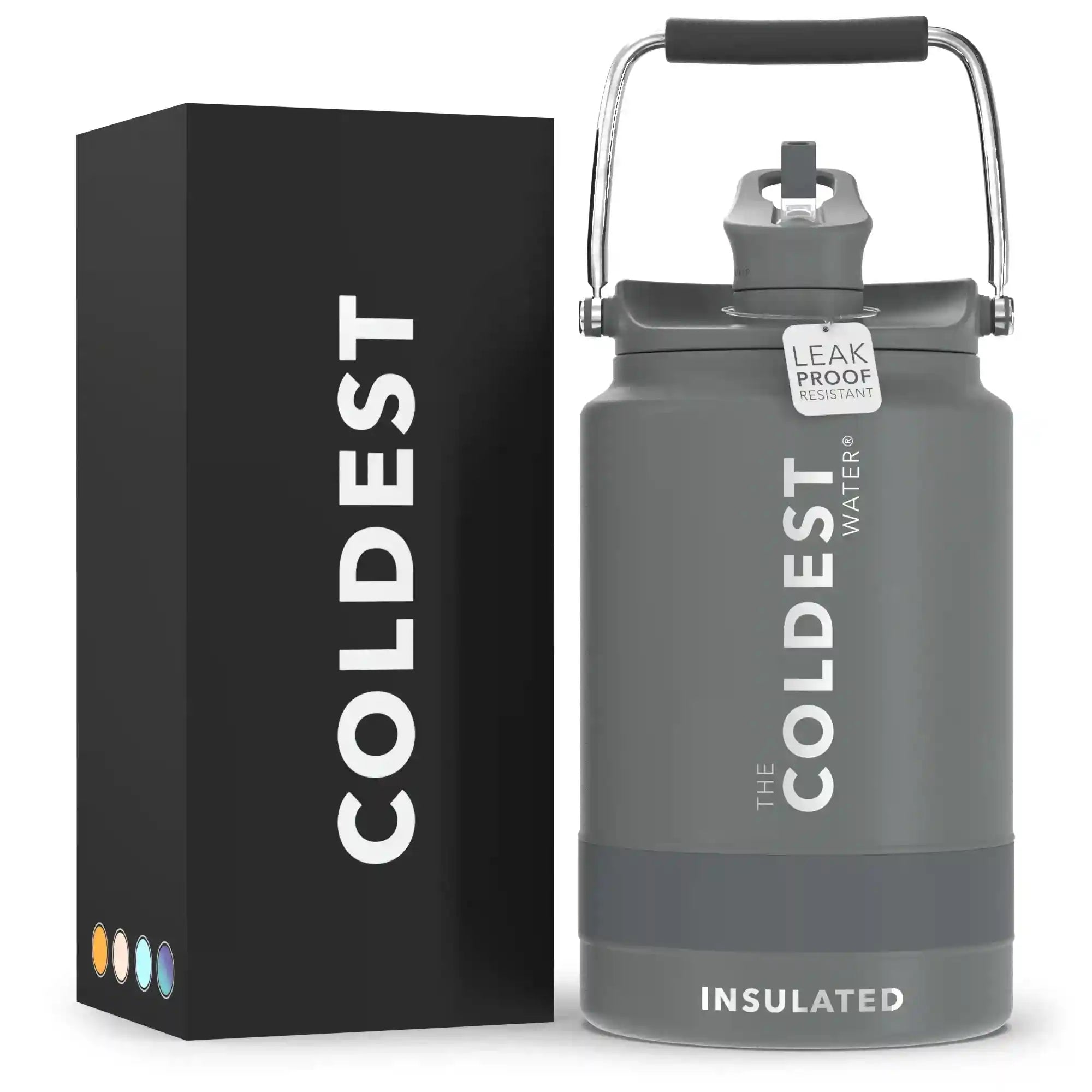 Gallon Insulated Water Thermos Personalized Metal Water Bottle