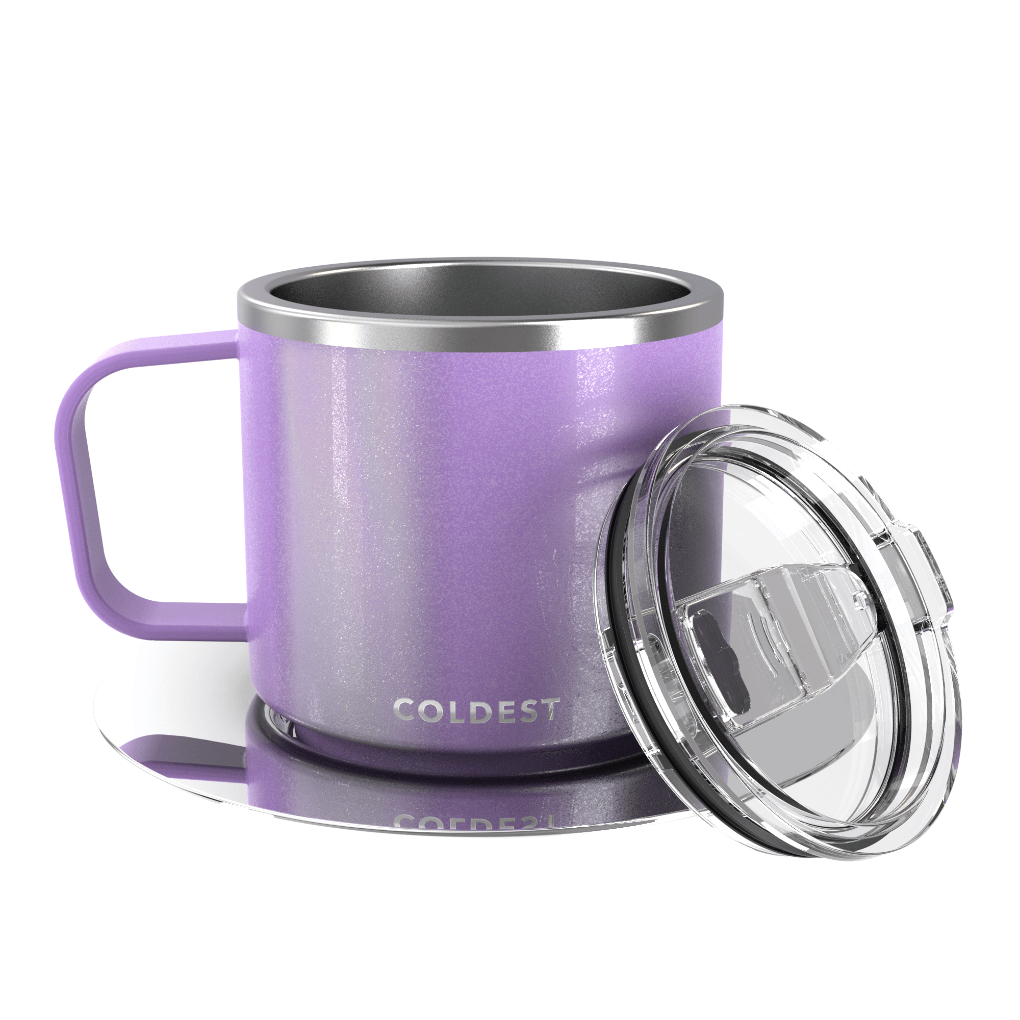 The Coldest Water Stackable Insulated Espresso Cup with Saucer - Insulated  Triple Wall Stainless Ste…See more The Coldest Water Stackable Insulated