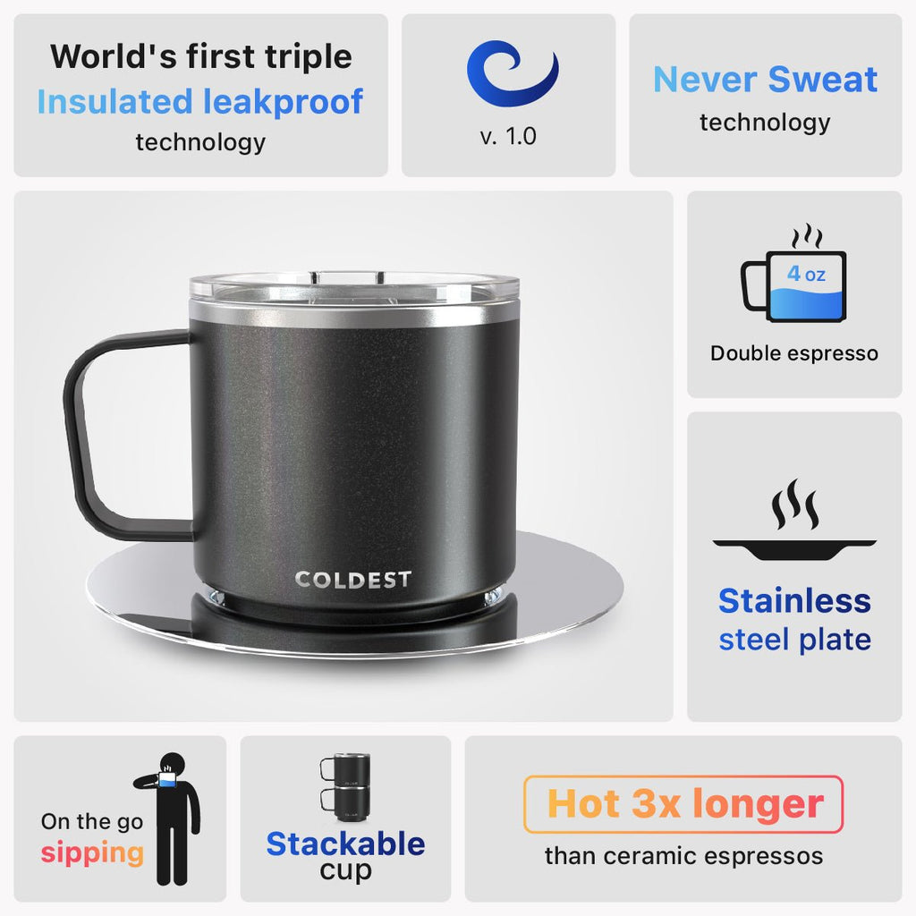 Insulated Espresso Cup by Coldest - Coldest