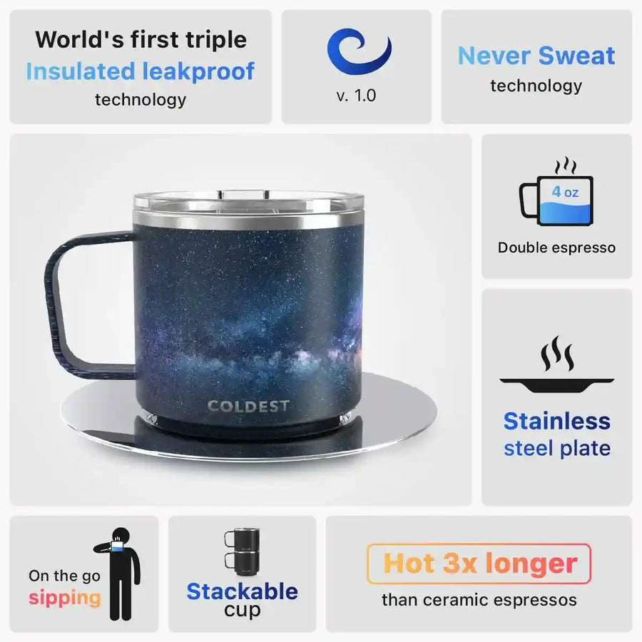 Insulated Espresso Cup by Coldest - Coldest