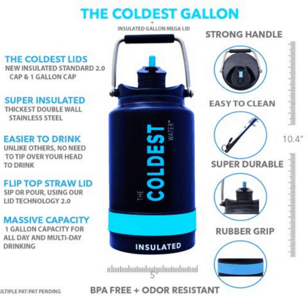 Water Bottle 1 Gallon